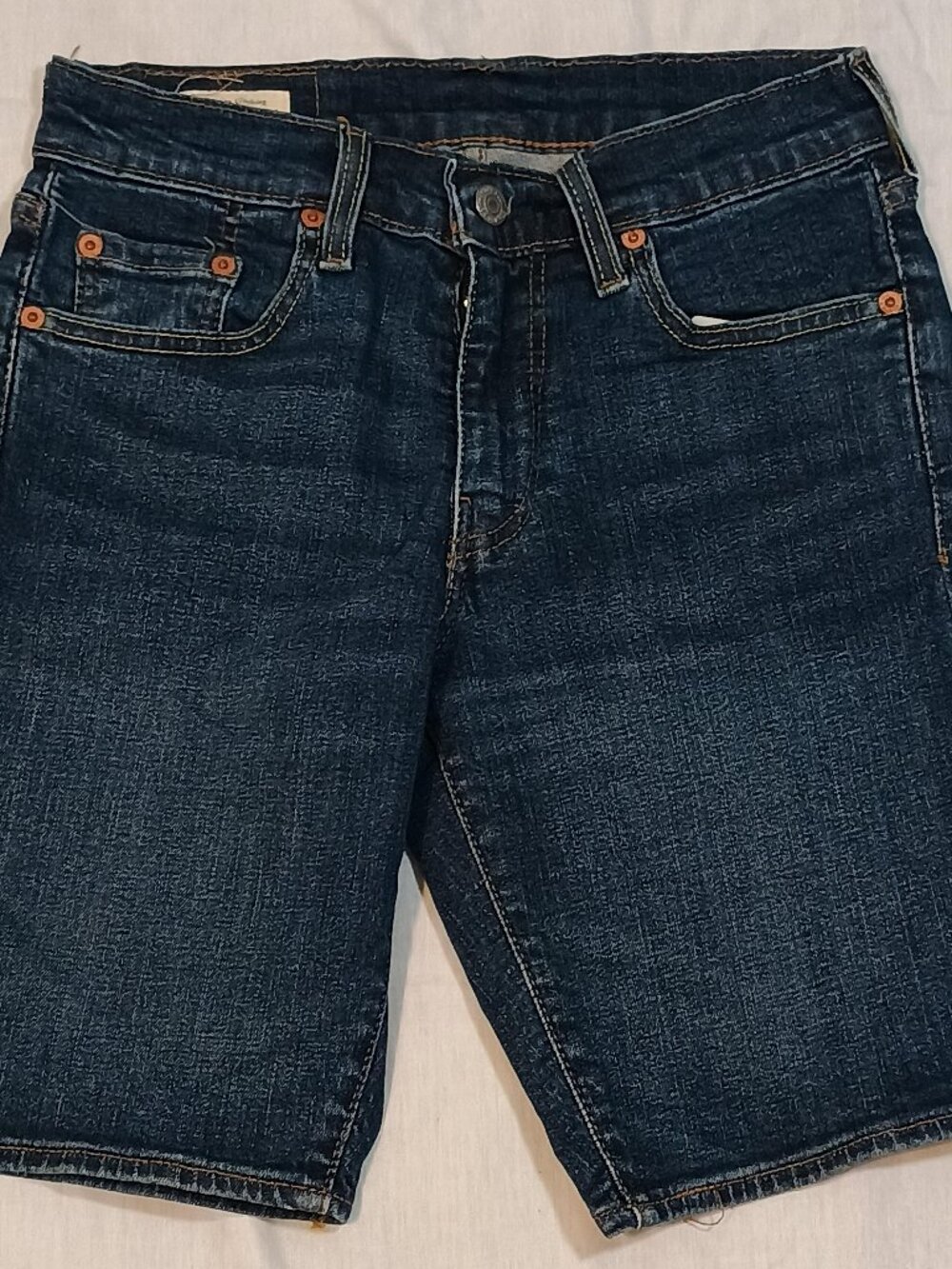 Levis/511 Shorts/Womens 28/Medium Wash Slim Fit Denim Jean Shorts Casual Summer